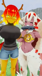 Really hot pictures with me and _hinami_ fyp vr hentai bigtits 3dmodel part 1