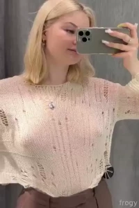 Let s have some fun in fitting room with my new see-through try on