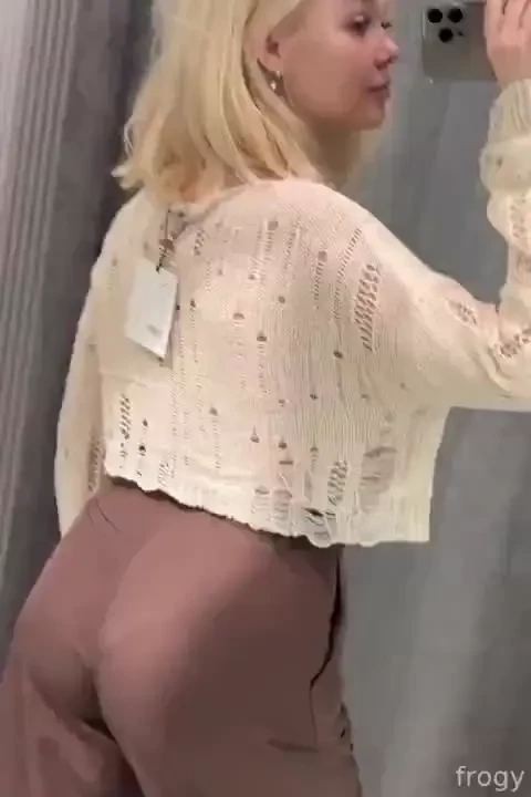 Let s have some fun in fitting room with my new see-through try on part 1 