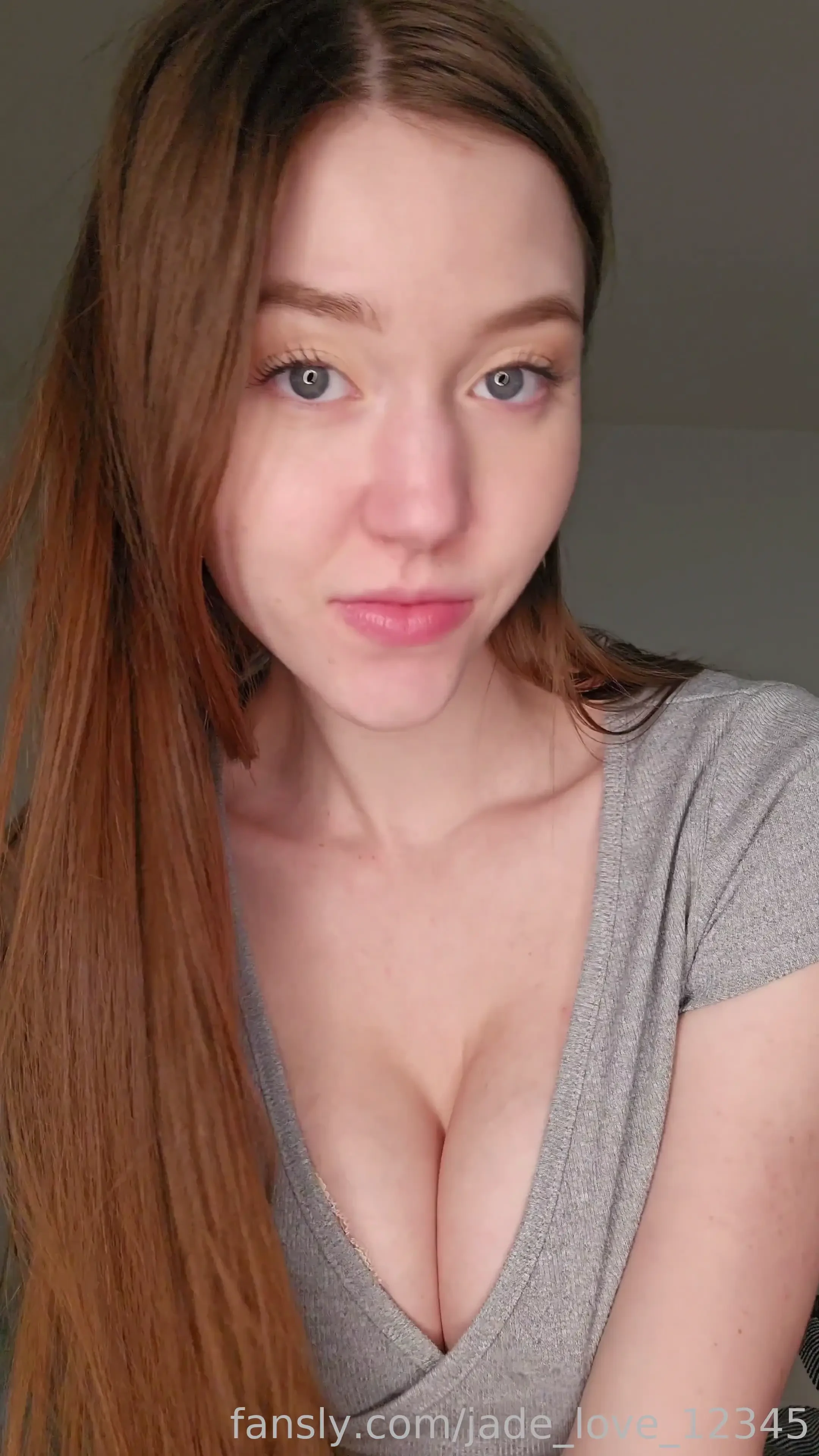 Pov i give you the kiss me look are you taking the hint eyes cleavage 