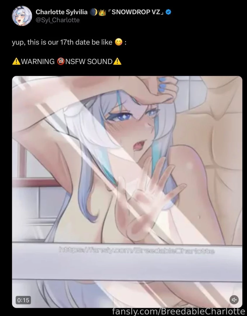 Free nsfw sounds on my x hehe https x com syl_charlotte status 