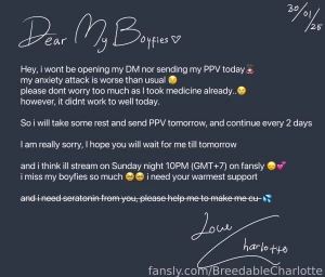 Short letter from me