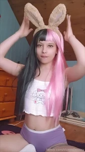 Just a hot bunny ready to play