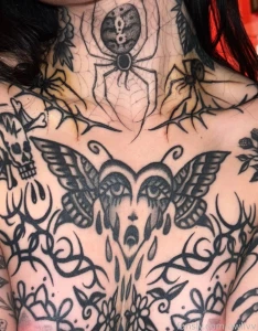 Got some new tattoos this past weekend close up if you can t tell part 2