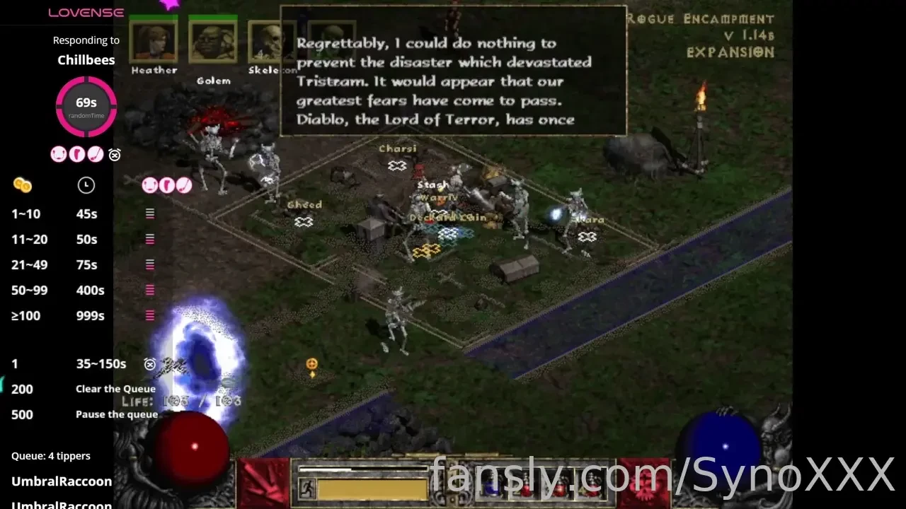 Stfu deckard cain i m cumming and i don t care if diablo is back vod 