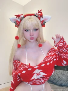 Your lovely snowy raindeer gf is here to complement your holiday cheer part 5