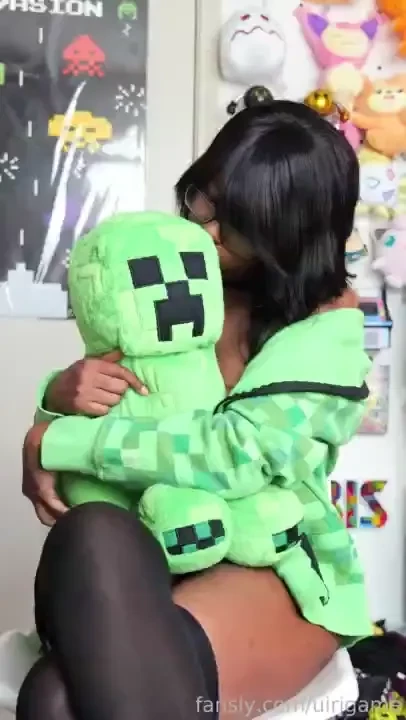 Give me all the plushies cosplay ebony petite teen booty ass gamer 