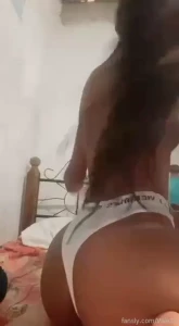 Wanna fuck my ass fyp thong longhair barelylegal cute mulatto brunette part 1