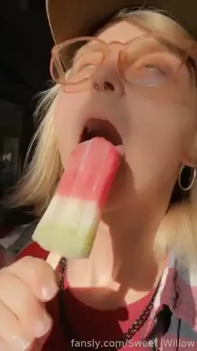 Wanna share a popsicle with me know that i am back though i am not 