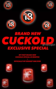 Brand new cuckold super special officially the biggest cuckold special
