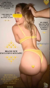 Brand new starting the week with a brand new record breaking exclusive