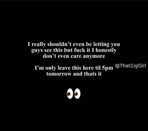 I honestly cant believe im even letting you guys see this but fuck it