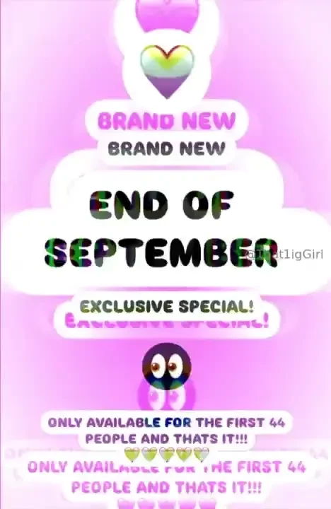 End of the month celebrating the end of september with my biggest 