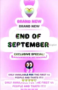 End of the month celebrating the end of september with my biggest