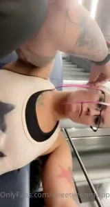 Feeling naughty while at the airport delayed