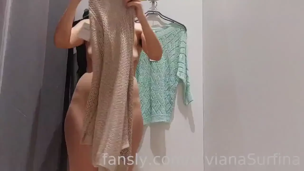 Poor me i wish i had this kind of clothes only i afford to try on 