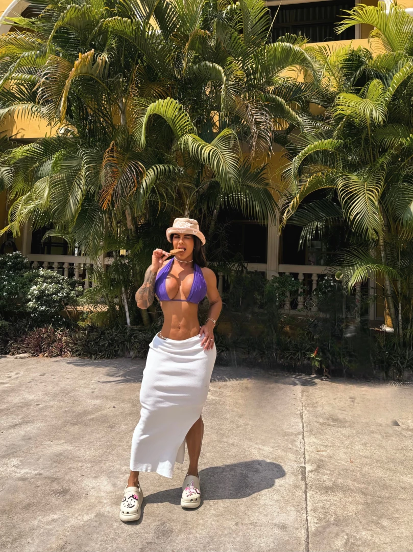 Enjoying my ice cream 