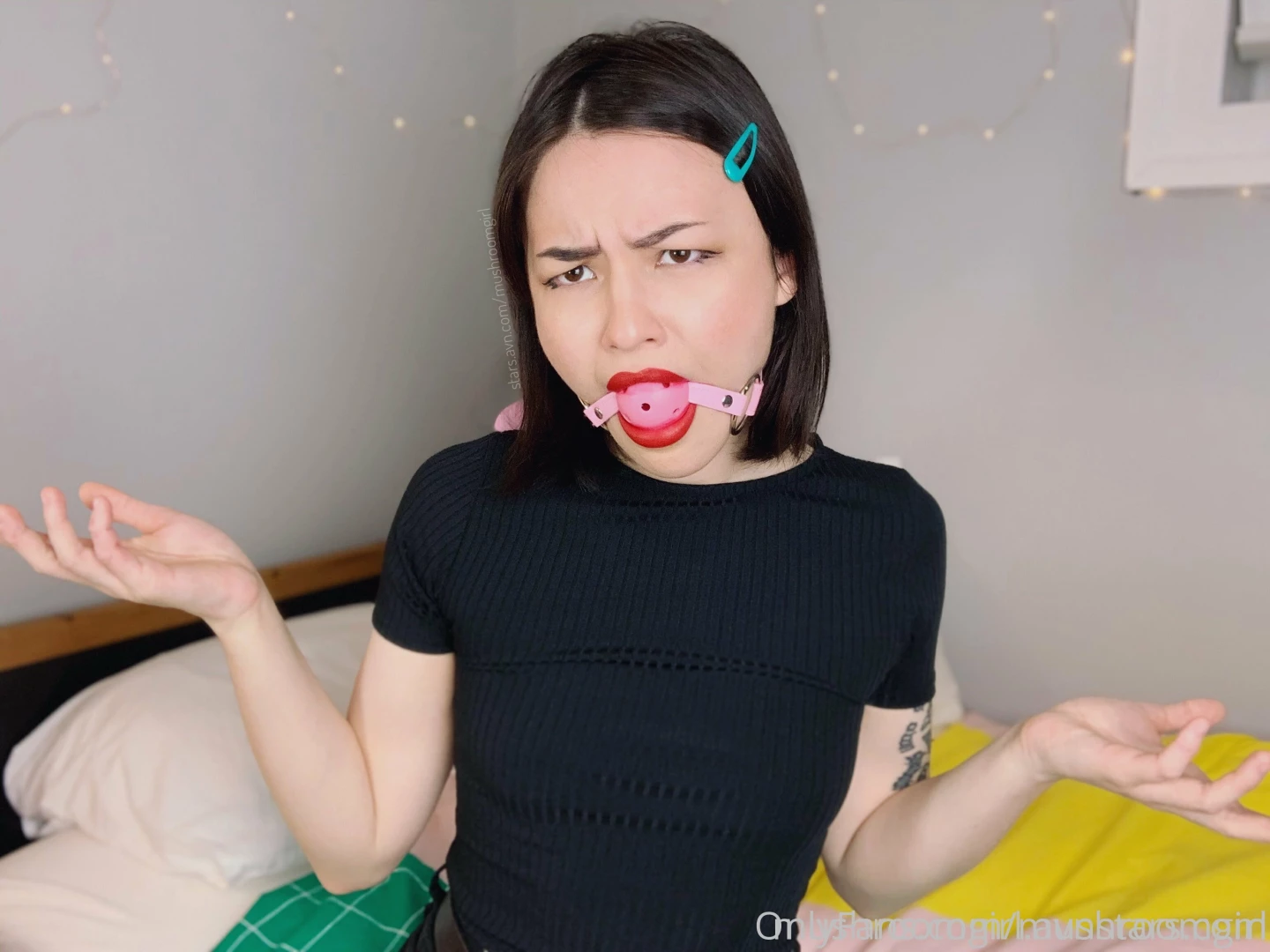 Ball gag microfoam sock mitts wrist cuffs 