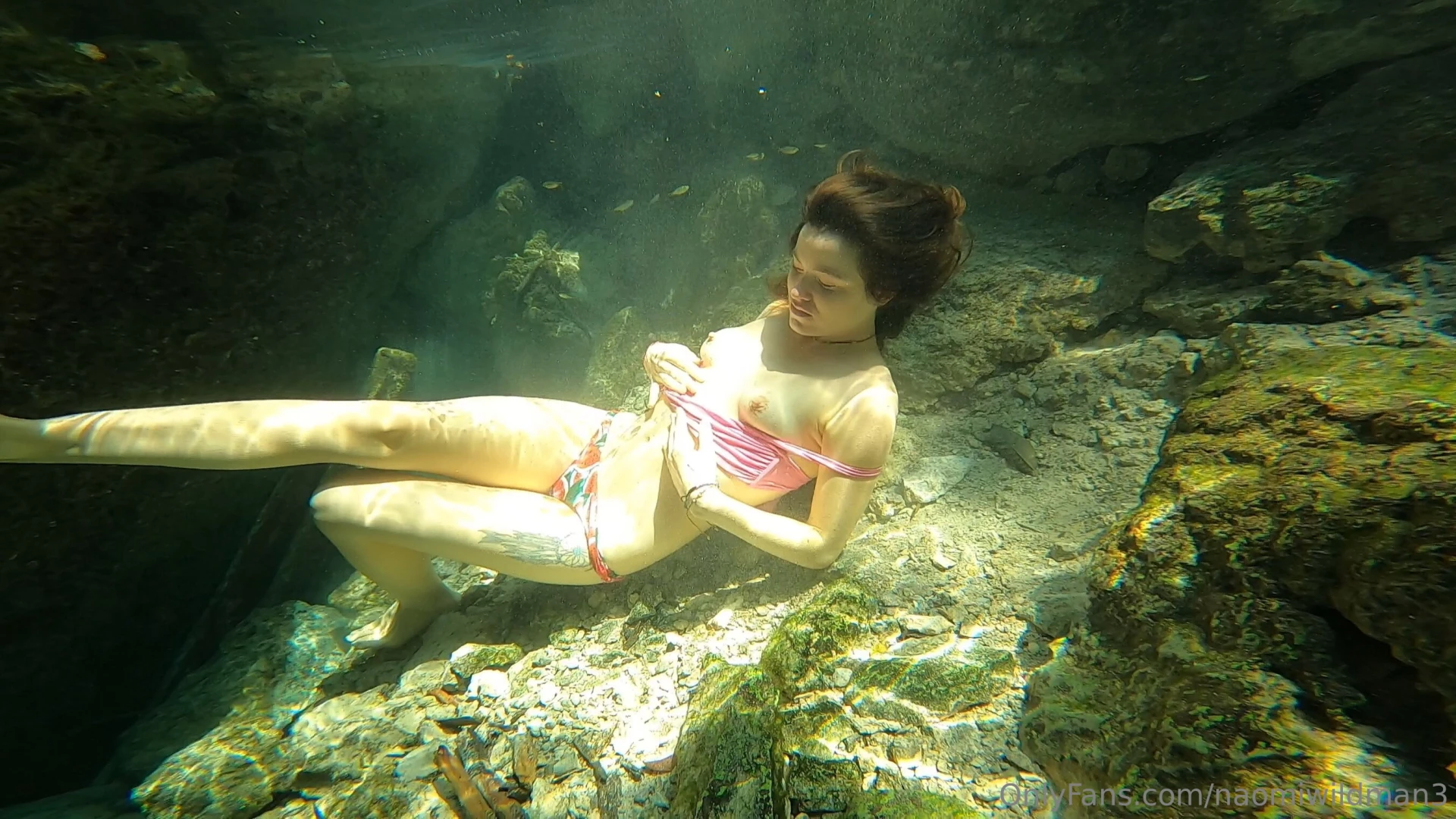 New underwater content filmed from a freshwater cenote in mexico is part 4 