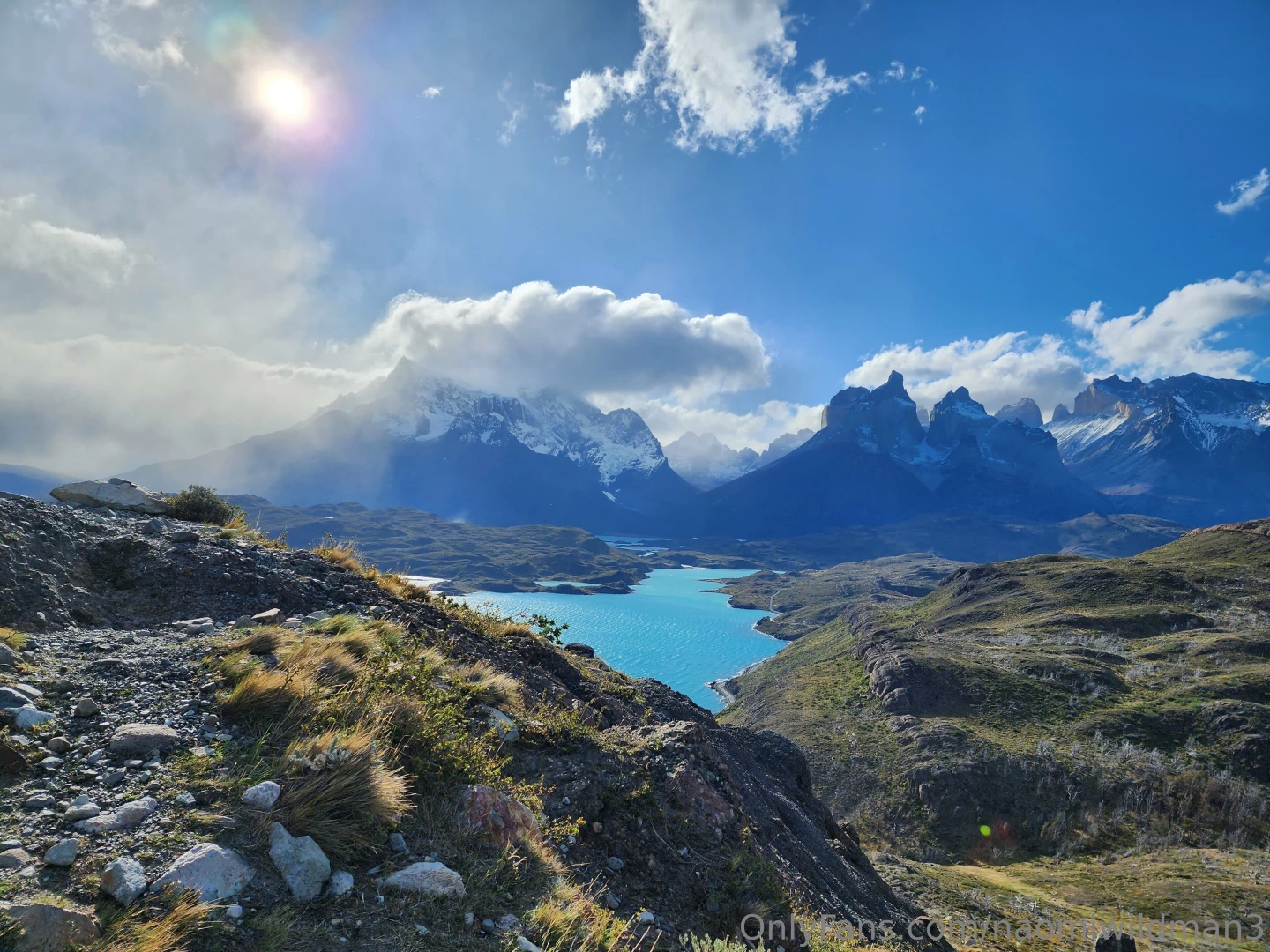 Flashing my bits at the windy torres del paine in southernmost chile part 7 