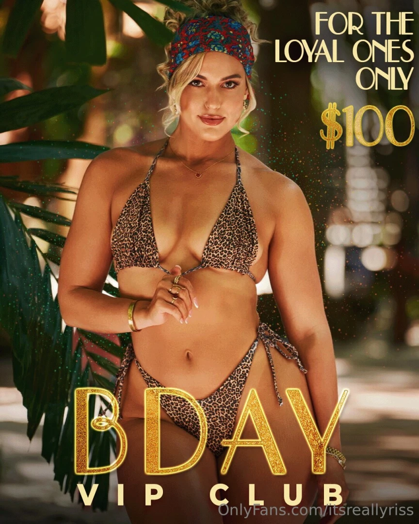 It s my birthday and i m ready to make all your wildest dreams come 