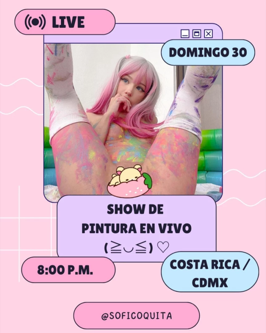 Este domingo ser m pr ximo live 3 estoy suuuper emocionada gt w lt voy 