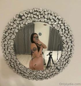 I took this right before i kissed a cute girl and sucked her strap on