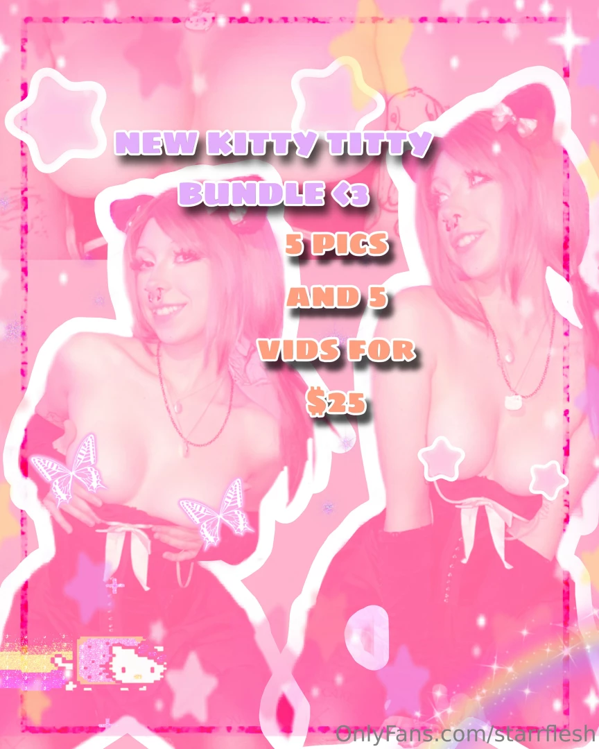 Kitty themed titty bundle droppin in like 2 mins 