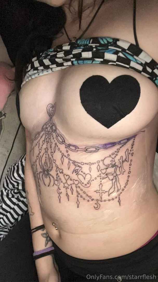 New ink 3 still unfinished once it s healed i m gonna go back and get part 1 