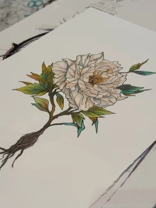 I decided to share the latest of my sketches lately it has been very