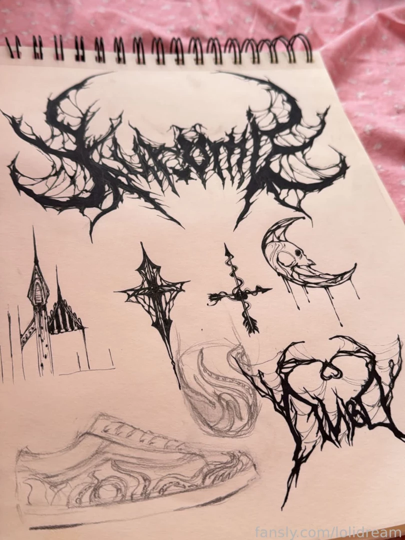 I decided to share the latest of my sketches lately it has been very part 2 