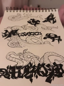 I decided to share the latest of my sketches lately it has been very part 1