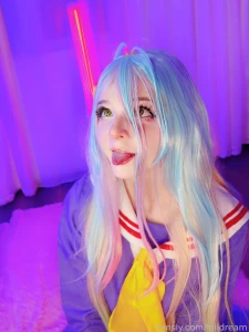 Cute cosplay pics of shiro in my performance teen babyface goddess part 3