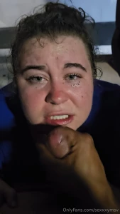 Have you ever seen a face so desperate for cum