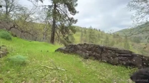 On our hike my partner sat on a bench and dropped his pants i knew part 2