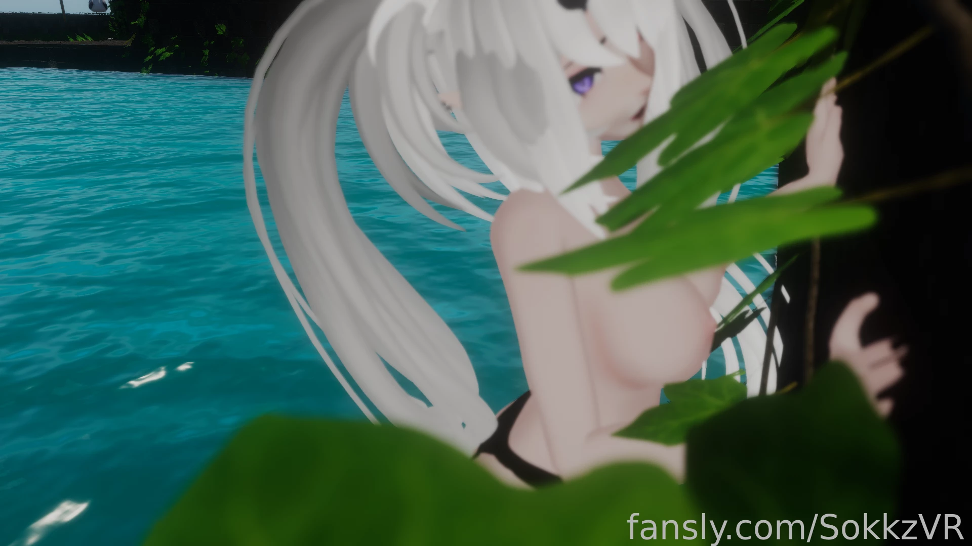 Ohhh the water seems nice what y-you want me to strip oh okay but just part 3 