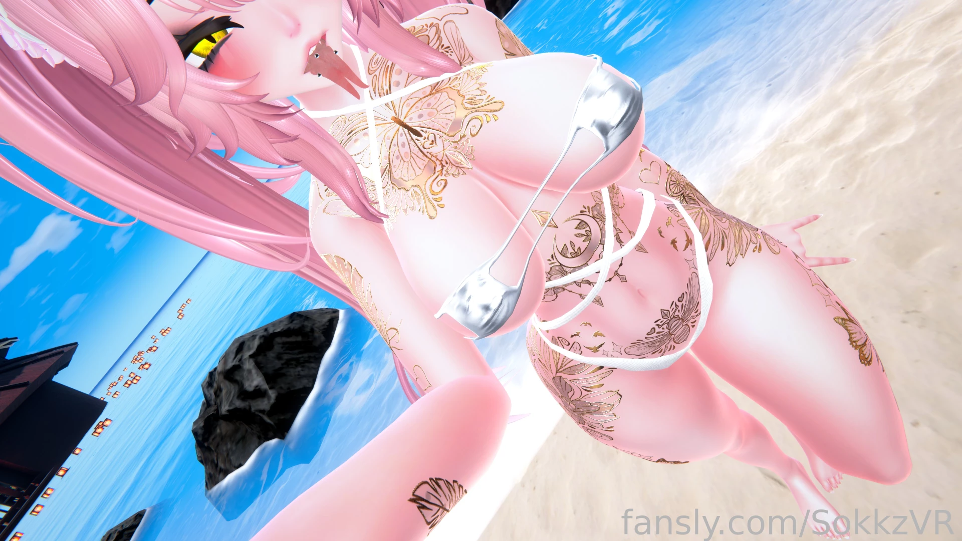 Sum fun at the beach part 2 