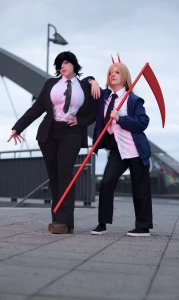 Yay first pic with freenori from our himeno x power set the day was