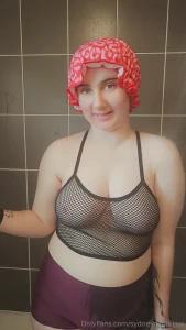 Wednesday time shower time are we sensing a theme this week caps time