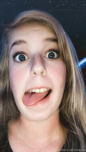 I have a big tongue