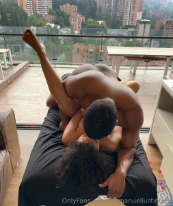 From riding me on the table couch and the bed spitting in her mouth