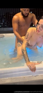 Came so much inside pierinaseymour while we were in the jacuzzi just part 1