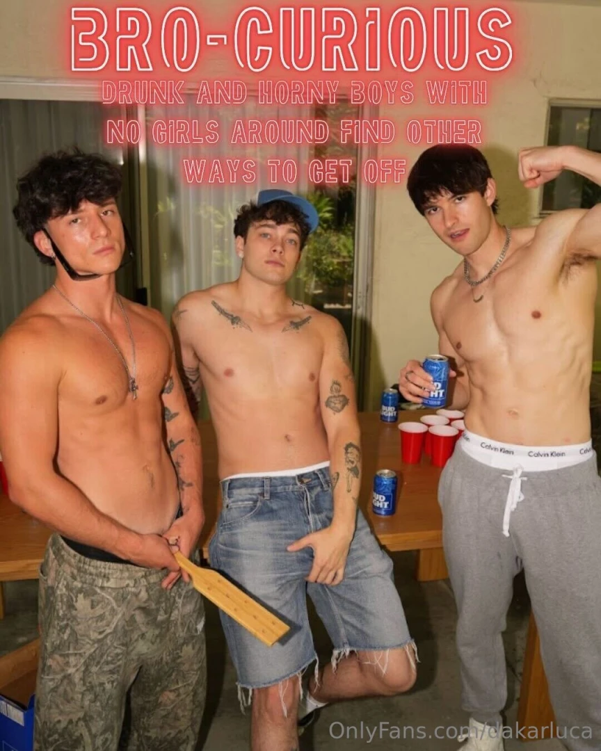 Let s just say we got way too curious after way too many beers lol 