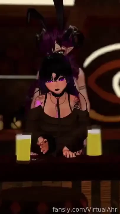 She is serving beer and pussy very good 