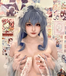 Ganyu cosplay