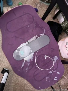 I didn t clean up our massive dildo mess we made together before i