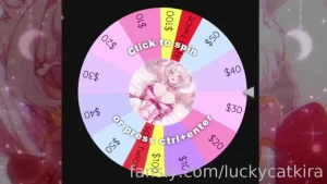 Findom wheel 10 for your first spin 5 if you want to spin again do you