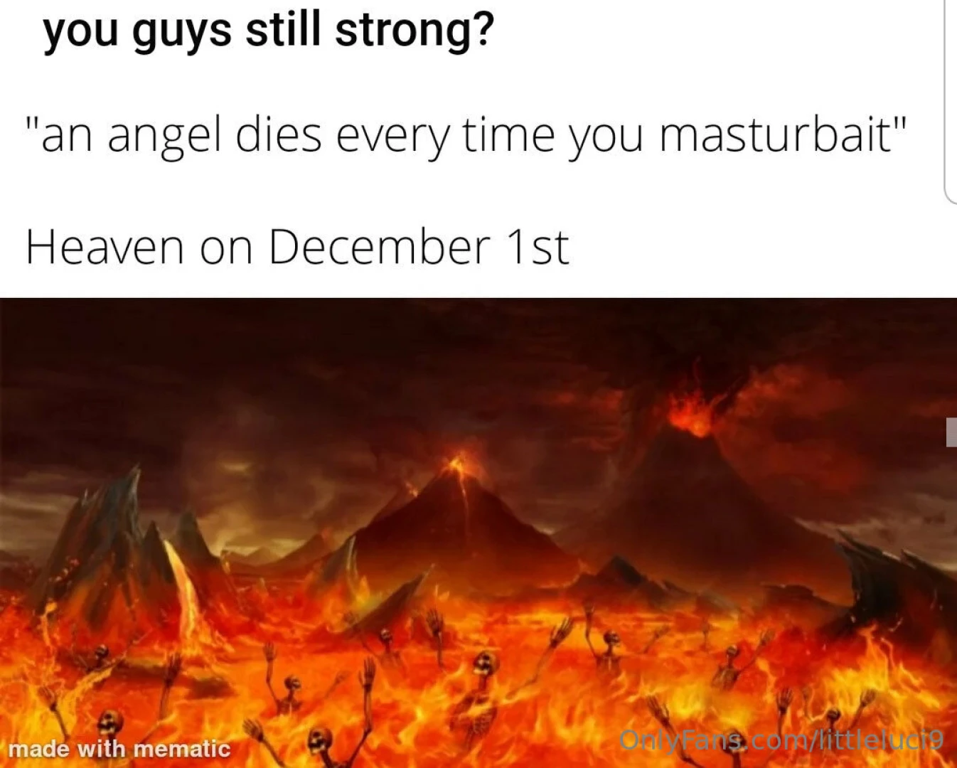 Whose still holding strong in no nut november look i ll he honest i 