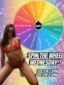 It s wheel wednesday dun-dun-dun-da dun-dun-dun-da price is right