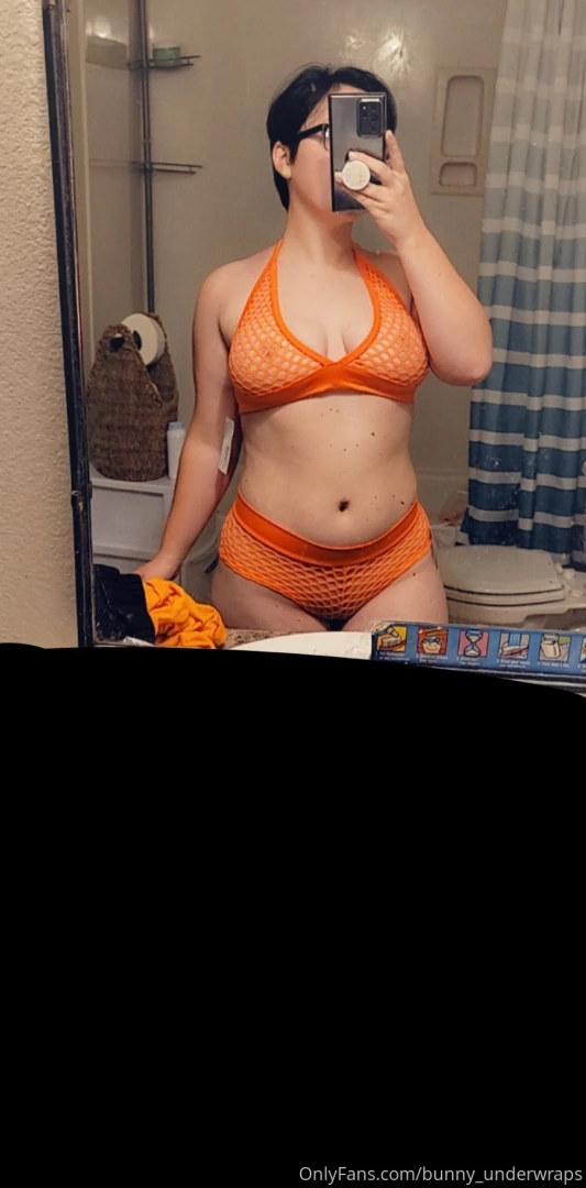 Hi once again bunnies new outfit alert completely see through and i 